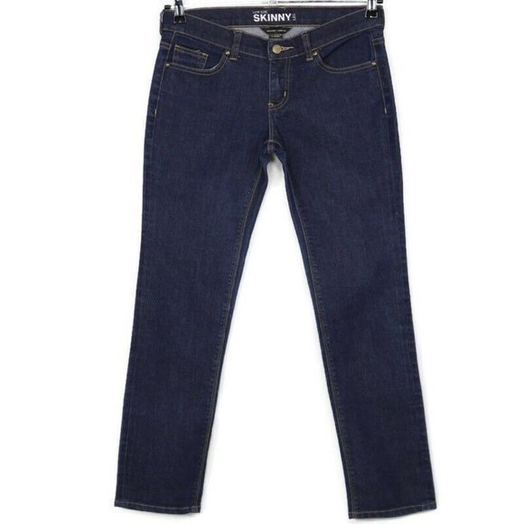 New York & Company NY&C Jeans Low Rise Skinny Leg Stretch‎ 4 Short - Picture 1 of 8
